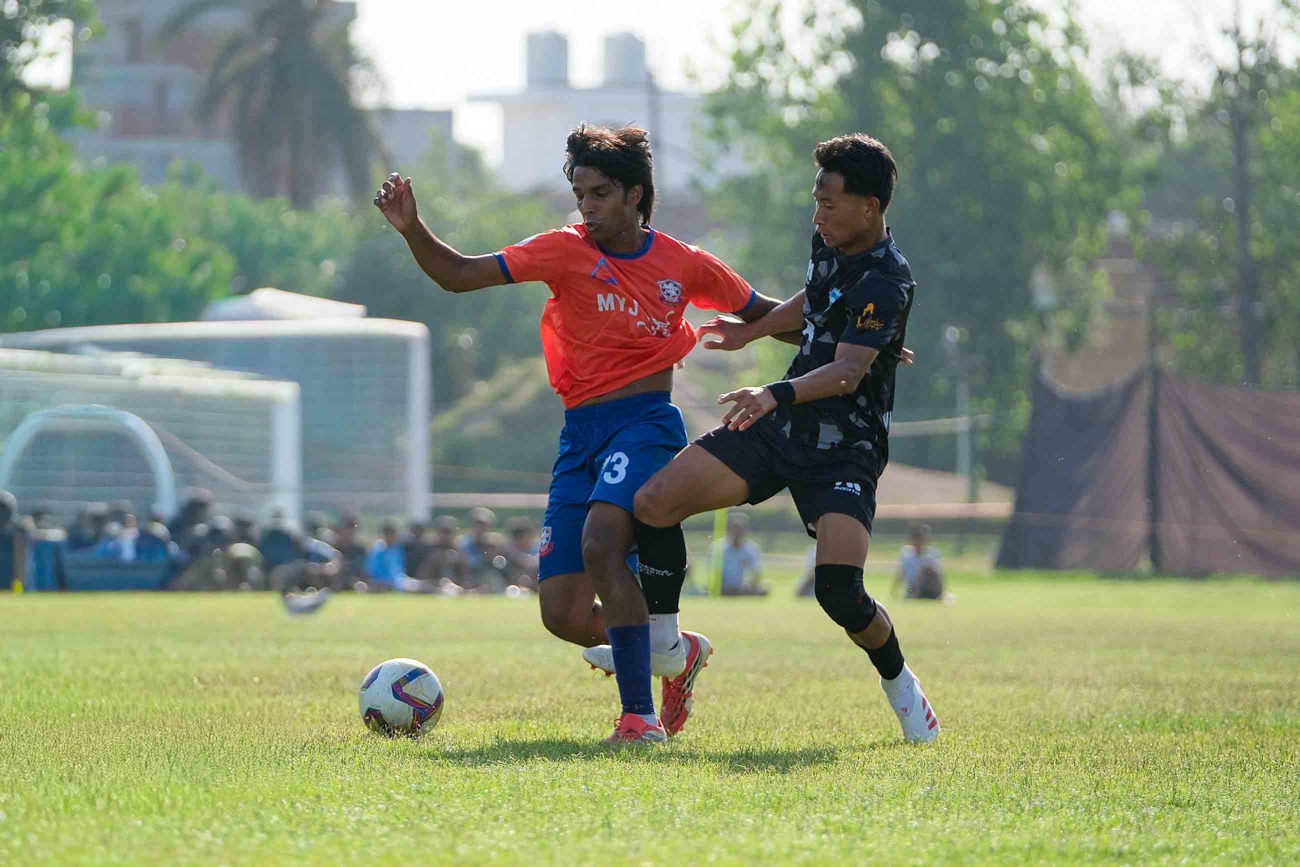 MYJ Face Tough evening Against Delhi FC in Mohali